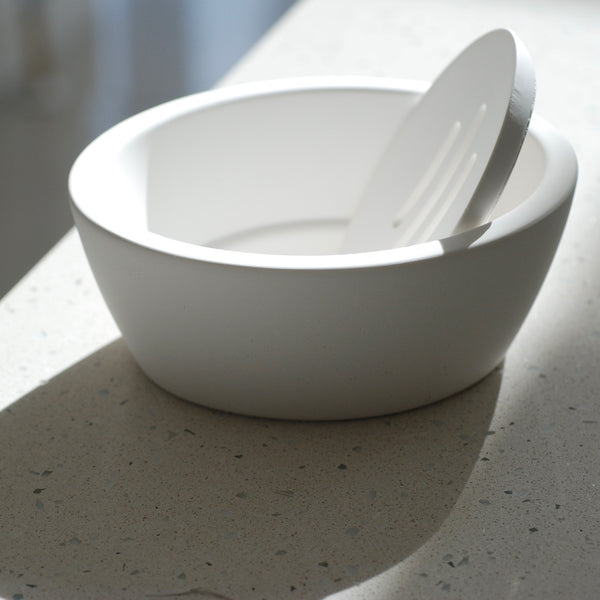 Luxury Stoneware Oval Draining Soap Dish Shaving bowl