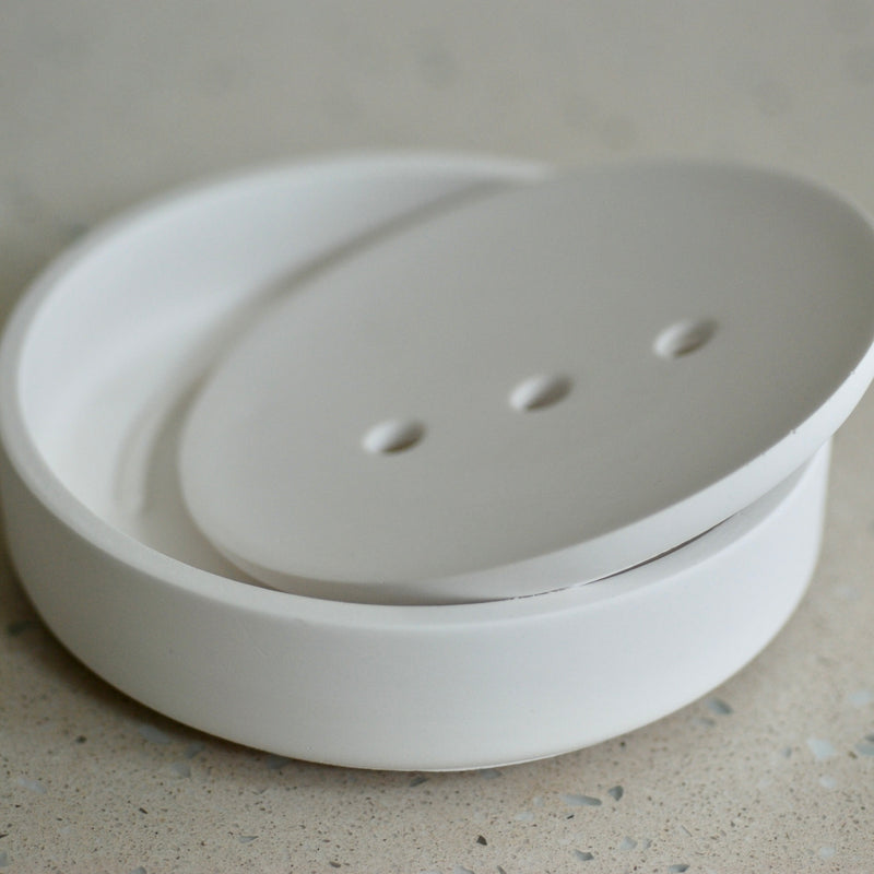 Luxury Round Draining Soap Dish